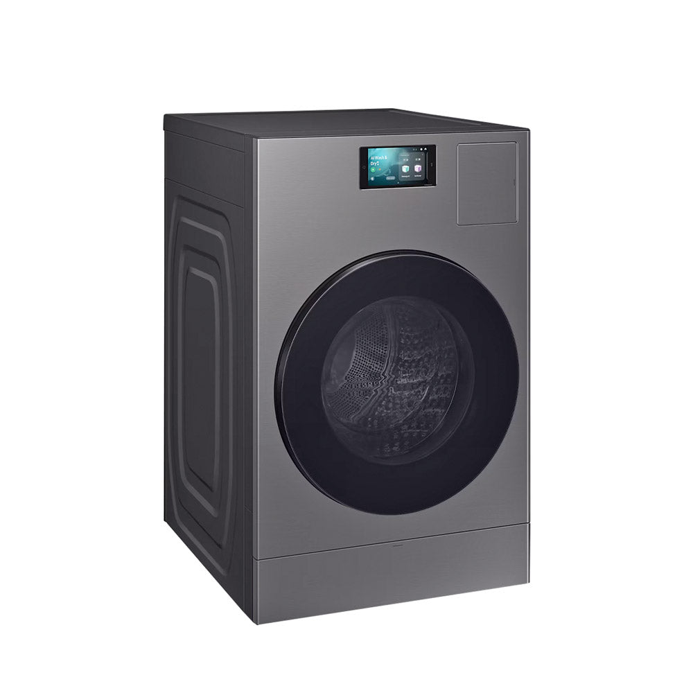 Lavadora y secadora WD26DB8995BZAP eléctrica 26kg de lavado y 15 kg de secado Samsung de carga frontal color gris
