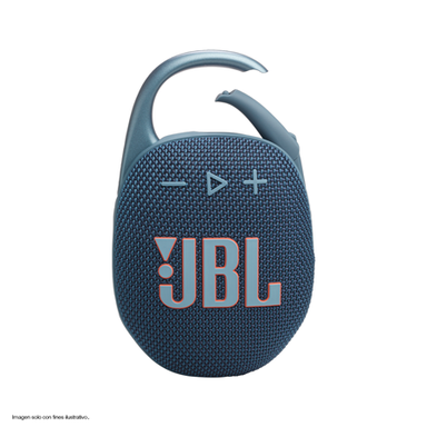 Bocina portátil Clip 5 JBL bluetooth color azul