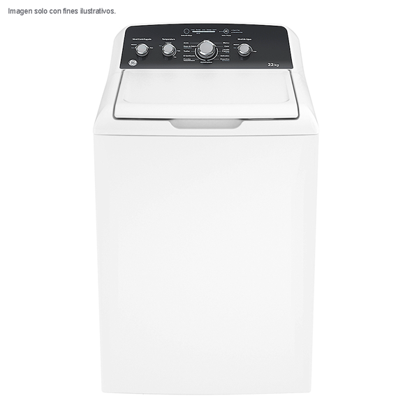 Lavadora de 22kg LGA72214CBAB0 GE carga superior 11 ciclos de lavado automático