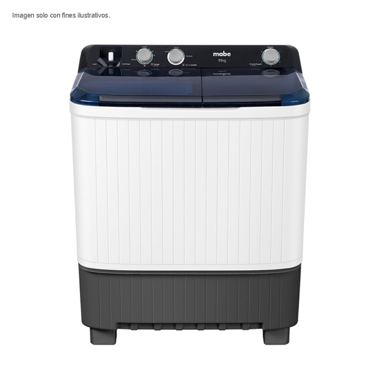 Lavadora 11kg LMDX1123HBAB0 Mabe Semi automática