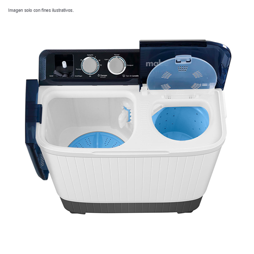 Lavadora 11kg LMDX1123HBAB0 Mabe Semi automática