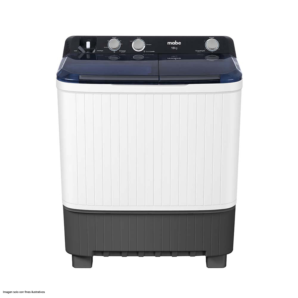 Lavadora semiautomática 13kg LMDX3123HBAB0 Mabe