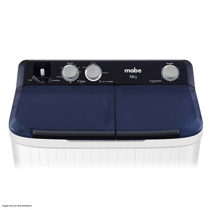 Lavadora semiautomática 13kg LMDX3123HBAB0 Mabe