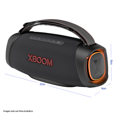 Bocina portátil XBOOM GO XG8T LG bluetooth color negro