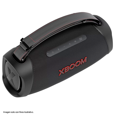 Bocina portátil XBOOM GO XG8T LG bluetooth color negro