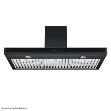 Extractor de grasa QUADRATO 90 campana 90cm Drija, diseño delgado panel digital