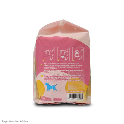Pañales desechables medianos para hembras VDP-DIAPERS-M-FEMALE 10pz