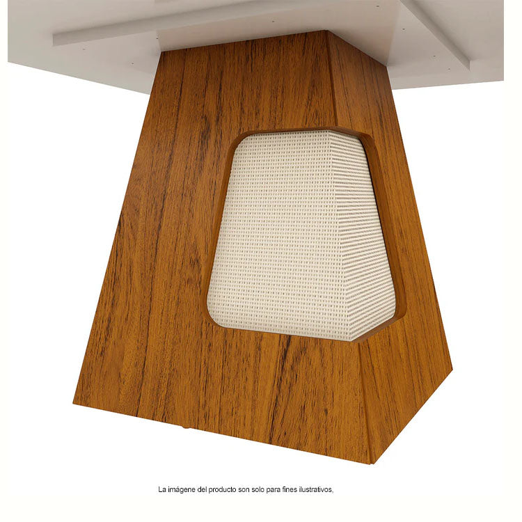 Mesa de comedor Dala 950 Freijo/Off White 24592.222