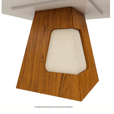 Mesa de comedor Dala 950 Freijo/Off White 24592.222