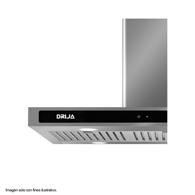 Extractor de grasa 90cm QUADRATO ISLA 90 Drija