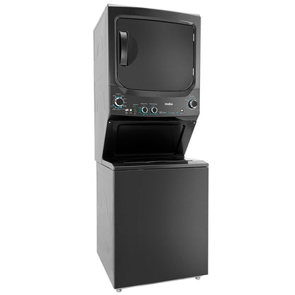 Centro de lavado eléctrico 24kg MCL2440ESDG0 Mabe de acero inoxidable seguro en tapa