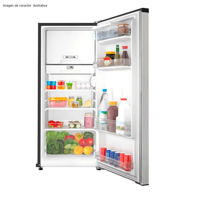 Refrigeradora 7pc RMU210FANE Mabe con dispensador Jaladera tipo full grip.