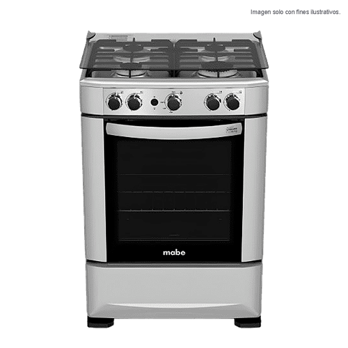 Estufa a gas 24" EMA6030SG0 Mabe 4 quemadores encendido electrónico