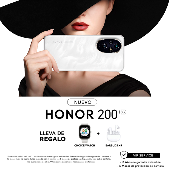 HONOR 200 12GB+256GB MOONLIGHT WHITE DUAL CARD