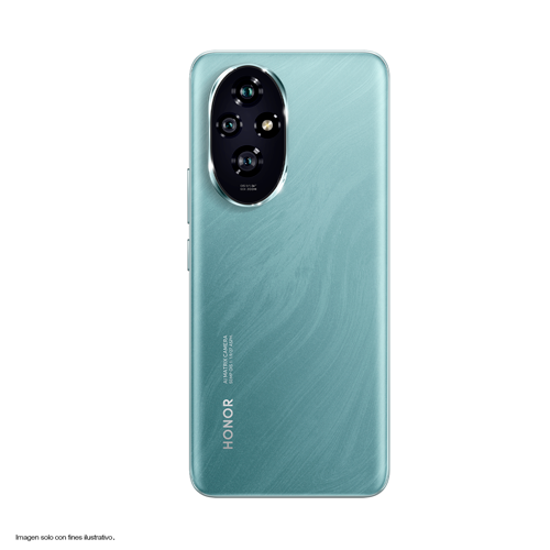 Celular Honor 200 6.7" 12GB + 256GB color esmeralda green dual card.