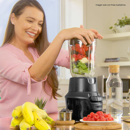 Licuadora 1.5 L Helix BL1600BG Black+Decker 800W 4 velocidades
