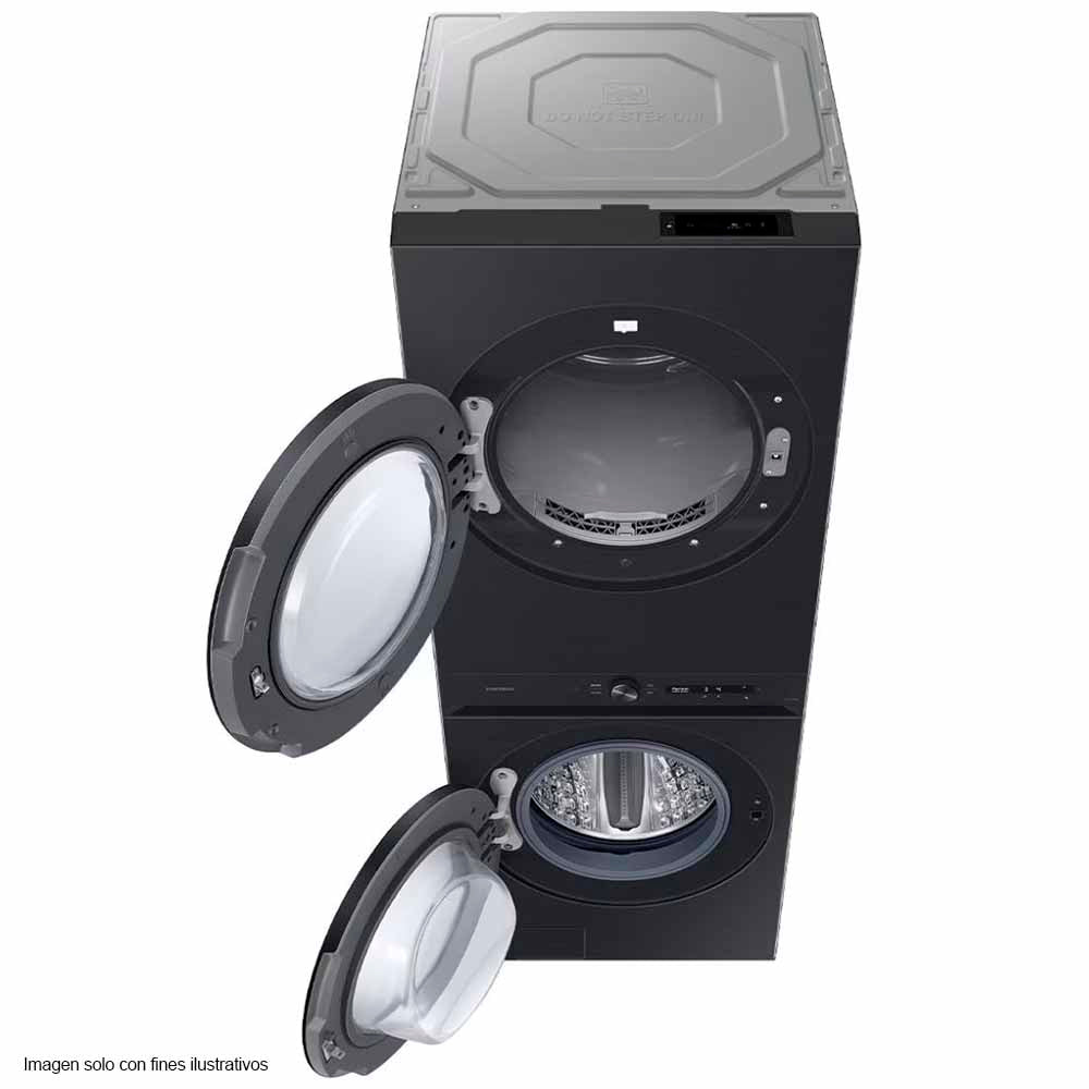 Centro de lavado WH22DBH570EVAP 22kg Samsung carga frontal Tecnología Smart, auto dispensador super velocidad.
