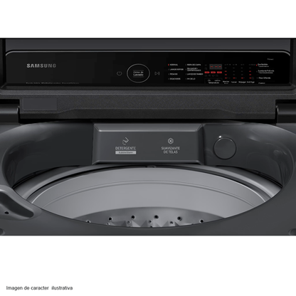 Lavadora automática de carga superior, 19 kg, WA19CG6442BDAP, Samsung, color gris