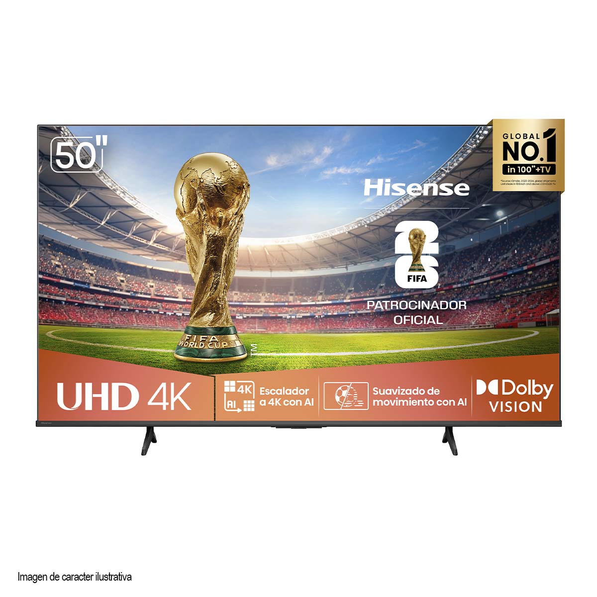 Televisor 50" Led Smart 50A6NV Hisense