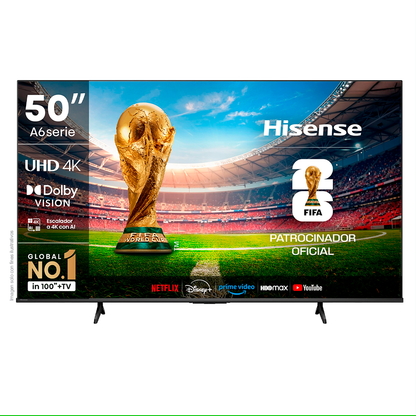 Televisor 50" Led Smart 50A6NV Hisense