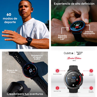 Reloj con bluetooth CTRKG2-1 Cubitt