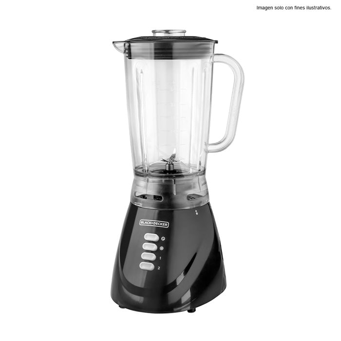 Licuadora BL0002BD 1,25 litros Black Decker velicidades
