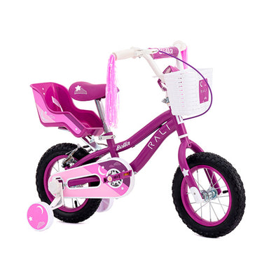 Bicicleta 12” Infantil BELLA-12-M-4 color morado