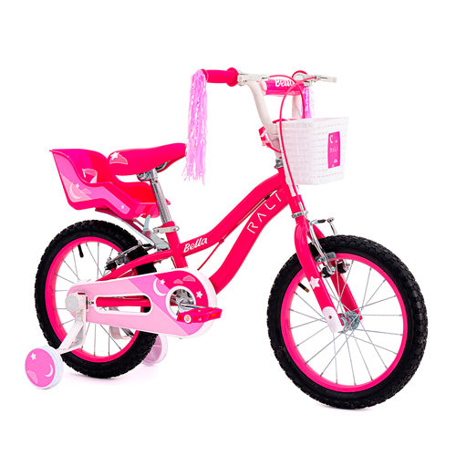 Bicicleta 16” Infantil Rali BELLA-16-R-4 color rosa