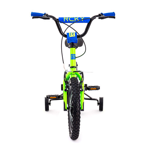 Bicicleta 16” Infantil BMX Rali RCKY-16-V-4 color verde