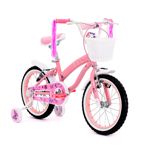 Bicicleta 16” Infantil Rali POLLY-16-R-4 color rosa