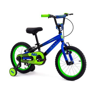 Bicicleta 16” Infantil Rali TIERRA-16-NA-4 color negro azul