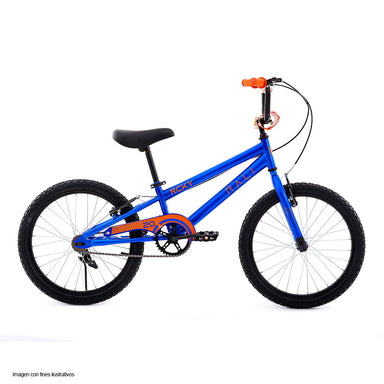 Bicicleta infantil BMX RCKY-20-A-4, llanta de 20", color azul Rali