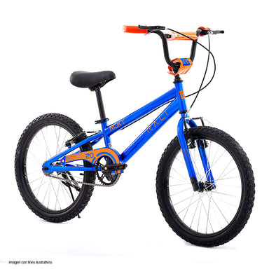Bicicleta infantil BMX RCKY-20-A-4, llanta de 20", color azul Rali