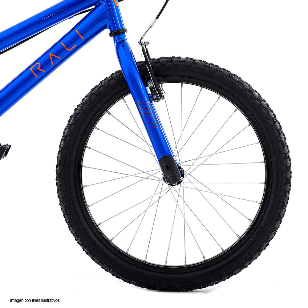 Bicicleta infantil BMX RCKY-20-A-4, llanta de 20", color azul Rali