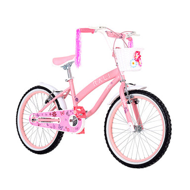 Bicicleta 20” Infantil Rali POLLY-20-R-4 color rosa