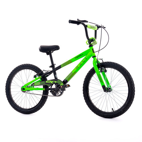 Bicicleta infantil 20" Tierra -20-NV-4 Rali en colore verde y negro