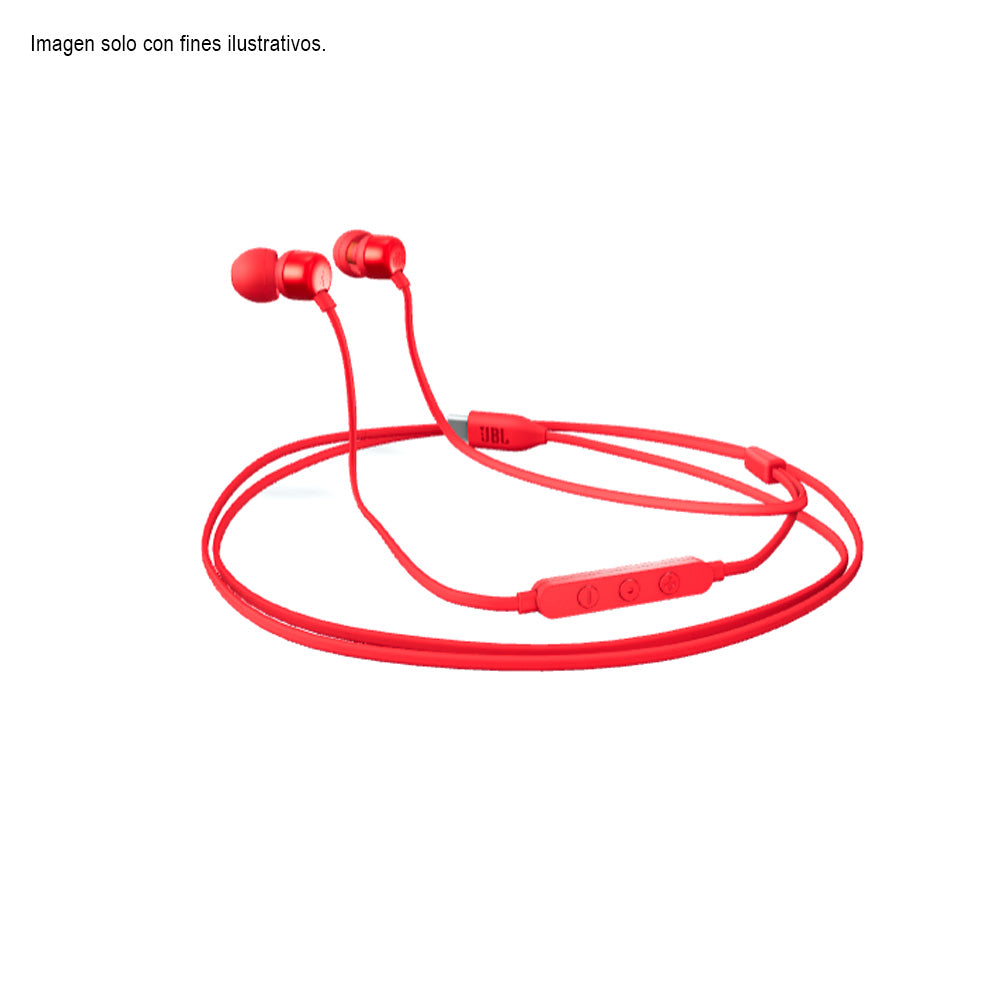 Auriculares Tune 310C USB-C JBL color rojo JBLT310CREDAM