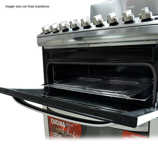 Estufa de 30" RCCR7652 RCA de doble horno de acero inoxidable