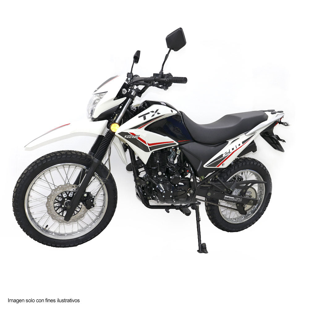 Moto MO-M-TX200-WHITE Keeway  200CC