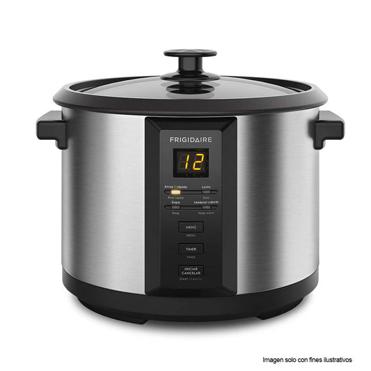 Olla arrocera FEC20 Frigidaire 11 tazas, con temporizador, display digital