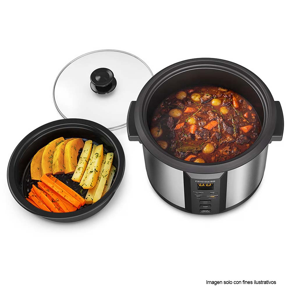 Olla arrocera FEC20 Frigidaire 11 tazas, con temporizador, display digital