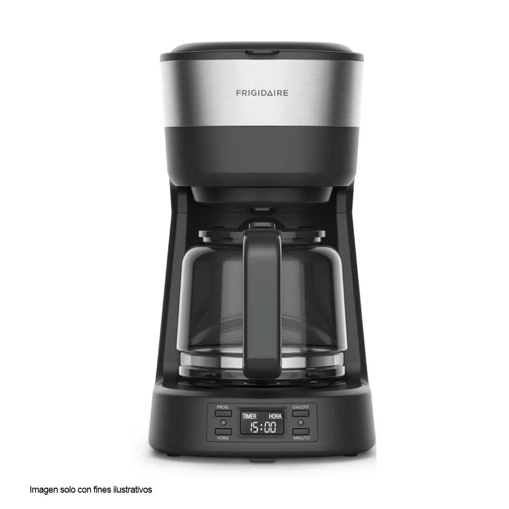 cafetera FCM25 1.2 liitros Frigidaire, filtro permanente