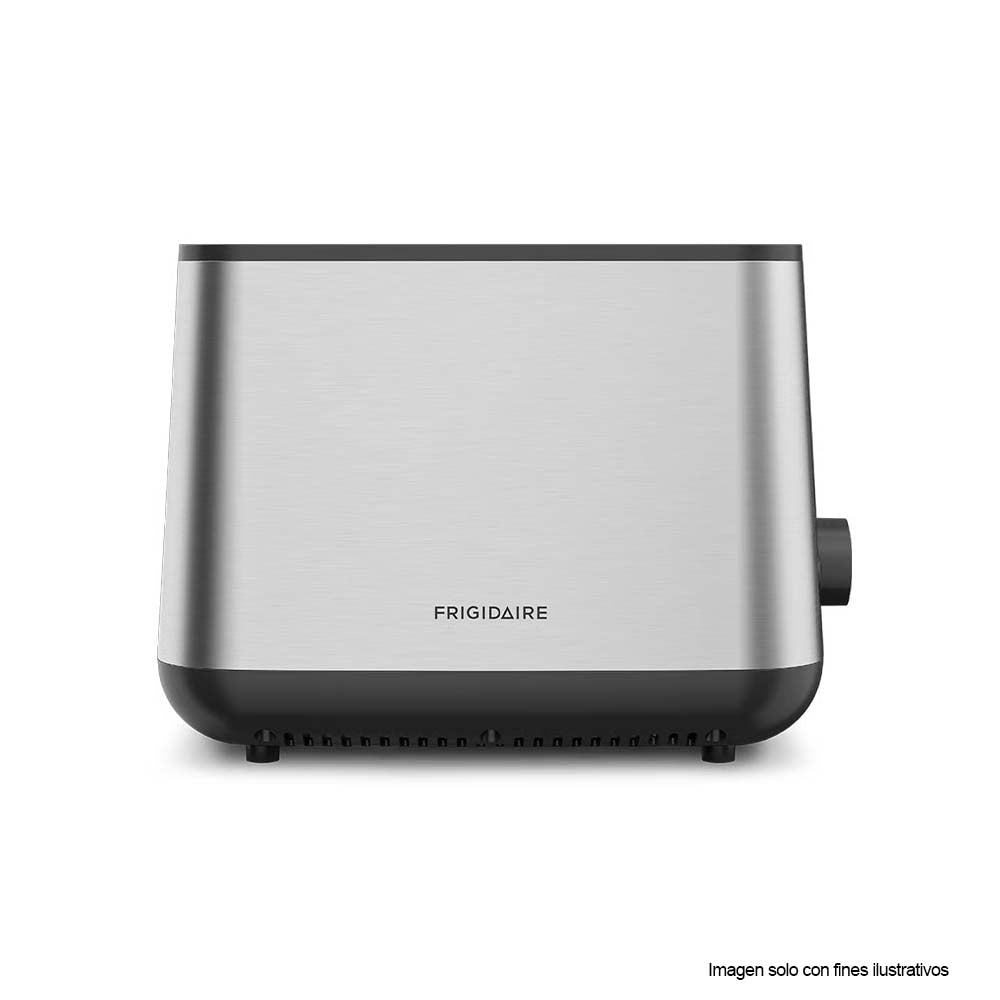 Tostadora de 2 panes FTS25 Frigidaire, 7 niveles de potencia, acero inoxidable