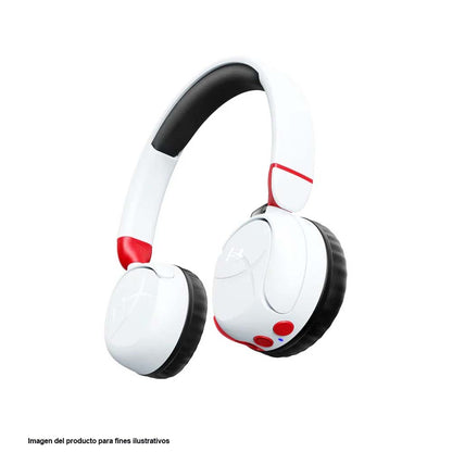 Auriculares inalámbricos HYPERX CLOUD MINI KIDS WIRELESS color blanco