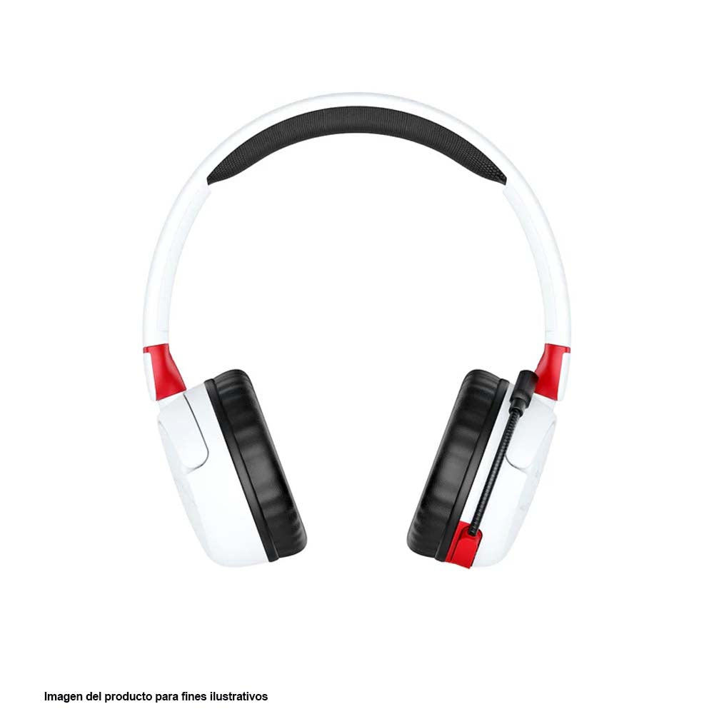 Auriculares inalámbricos HYPERX CLOUD MINI KIDS WIRELESS color blanco