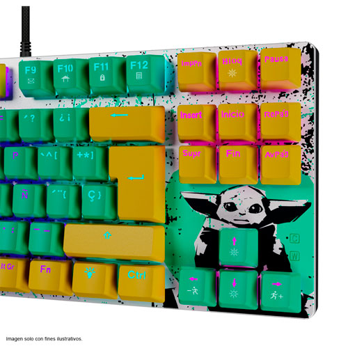 Teclado Gaming BALLISTA80T PKS-S080GRG-SPrimus Spa Green