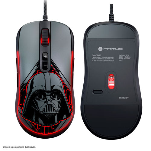 Mouse Gaming Dark side PMO-S203DS GLADIUS12400T PRIMUS