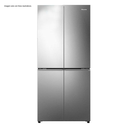 Refrigeradora 17pc RQ171BV5A Hisense Inverter máquina de hielo automática en el congelador, diseño Pure Flat, triple zona, ny fresh choice