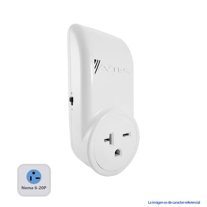Protector de voltaje SPC-PATT-1T620 Avteek  220V 20A para equipos de refrigeración hasta 36,000 BTU enchufe nema 6-20, 220 Vac.