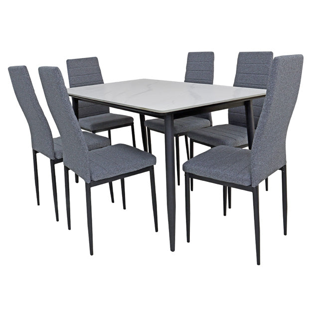 Juego de comedor de 7 piezas 850-MATISBG